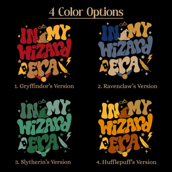 comfort colors in my wizard era shirt wizard school funny potter gift wptav