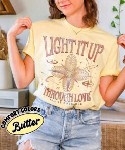 comfort colors light it up bryce quinlan shirt lunathion crescent city through love all is possible booktok merch slbqg