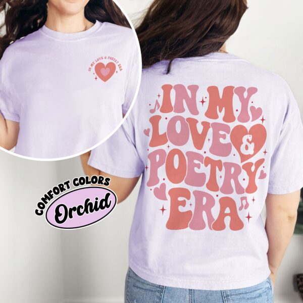 comfort colors love and poetry shirt in my love and poetry era gift for poetry lover jtfvw