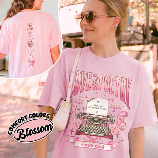 comfort colors love and poetry social club shirt poets department fan ts inspired album gift 1ws59