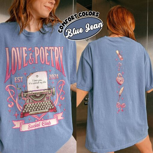 comfort colors love and poetry social club shirt poets department fan ts inspired album gift ws6hi