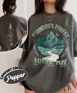 comfort colors national park wizard shirt forbidden forest hp inspired wizarding world gift sejkq