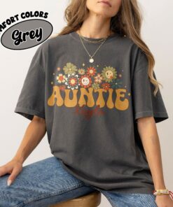 comfort colors personalized auntie shirt custom aunt from niece pregnancy reveal gift 8kjc8