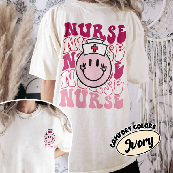 comfort colors personalized nurse shirt custom new nurse nursing school student graduation gift f0rct