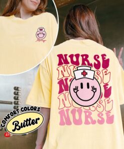 comfort colors personalized nurse shirt custom new nurse nursing school student graduation gift fcif0