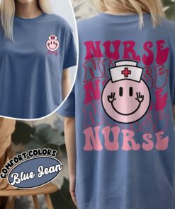 comfort colors personalized nurse shirt custom new nurse nursing school student graduation gift symki