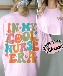 comfort colors personalized nurse shirt in my cool nurse era nursing graduation and appreciation gift z7v7q