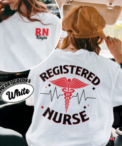 comfort colors personalized rn nurse shirt custom nursing student registered nurse graduation gift oxcam