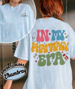 comfort colors pharmacy shirt in my pharmacy era pharmacy squad crewneck pharm tech graduation gift bo30k