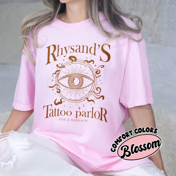 comfort colors rhysands tattoo parlor shirt acotar velaris feyre and rhysand bookish fan gift i69bm