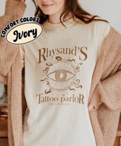 comfort colors rhysands tattoo parlor shirt acotar velaris feyre and rhysand bookish fan gift pub9d