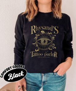 comfort colors rhysands tattoo parlor shirt acotar velaris feyre and rhysand bookish fan gift ulo63