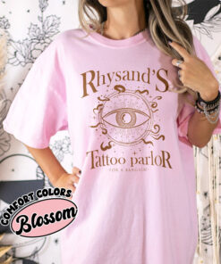 comfort colors rhysands tattoo parlor shirt acotar velaris feyre and rhysand bookish fan gift uwpq2