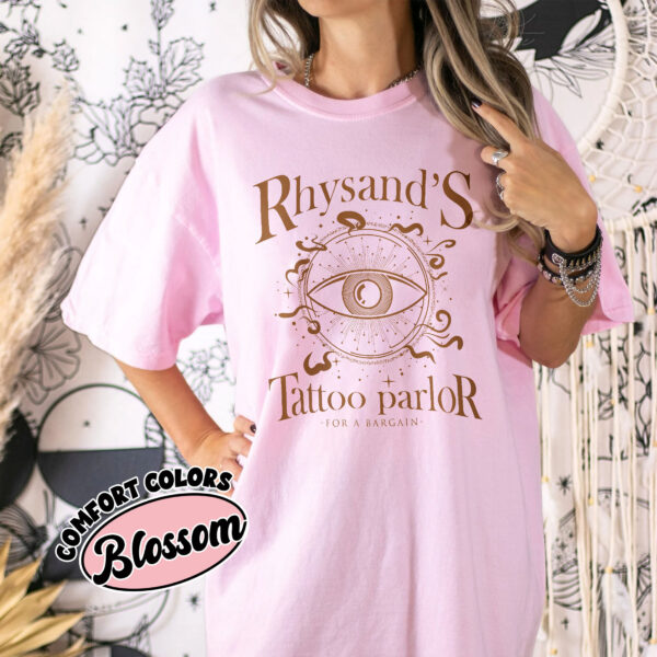 comfort colors rhysands tattoo parlor shirt acotar velaris feyre and rhysand bookish fan gift uwpq2