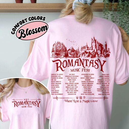 comfort colors romantasy music fest shirt fantasy romance reader morally grey book club smut gift s2cwa