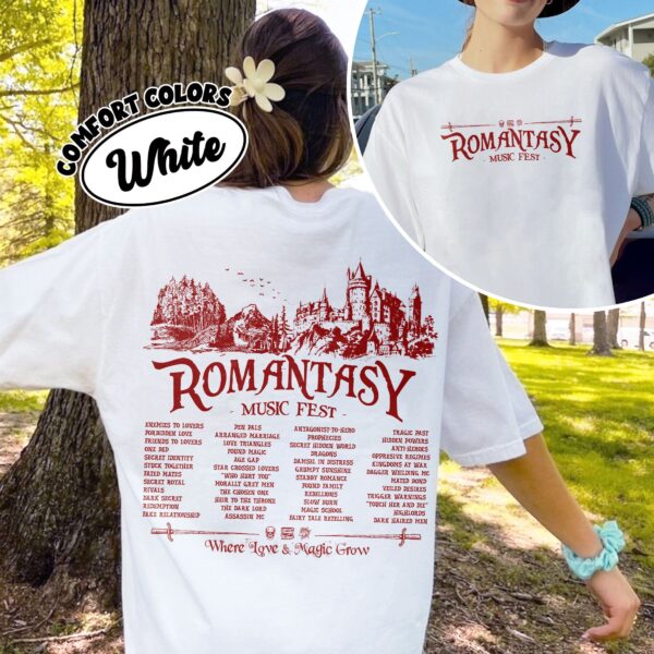 comfort colors romantasy music fest shirt fantasy romance reader morally grey book club smut gift sg7m5