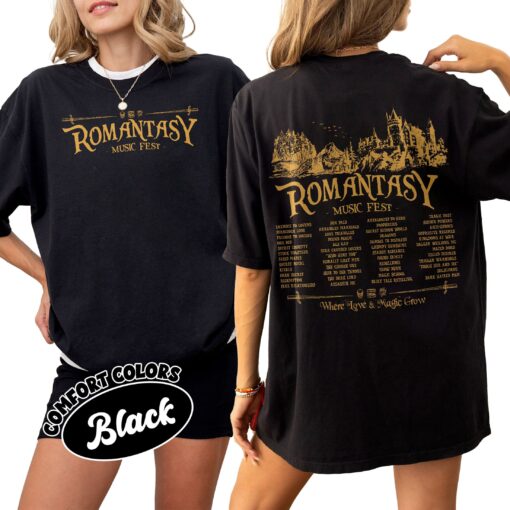 comfort colors romantasy music fest shirt fantasy romance reader morally grey book club smut gift