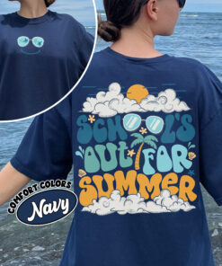 comfort colors schools out for summer shirt teacher off duty end of school vacation summer break q83e9