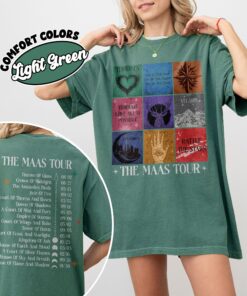 comfort colors sjm tour shirt acotar crescent city throne of glass merch 6frk6