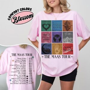 comfort colors sjm tour shirt acotar crescent city throne of glass merch xaa0v