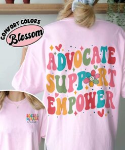 comfort colors social worker shirt advocate support empower personalized social worker gift a6ovu