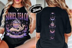 comfort colors suriel tea co shirt a court of thorns and roses bookish booktok acotar merch xehpe