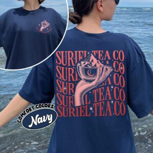 comfort colors suriel tea co shirt sjm bookish inspired hottest tea in prythian book lover gift xmbuw