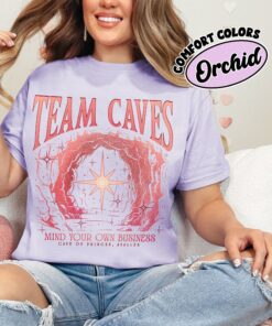 comfort colors team caves crescent city fan shirt house of flame and shadow avallen fae bryce quinlan sjm merch 0xuqj