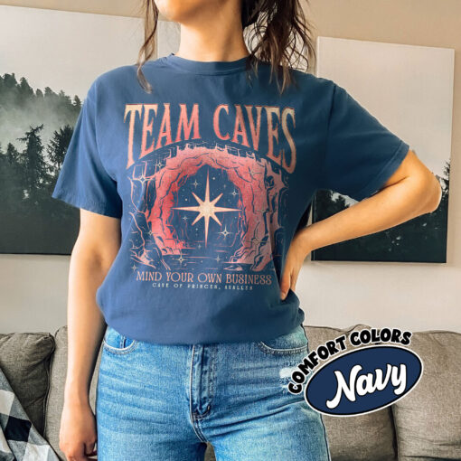 comfort colors team caves crescent city fan shirt house of flame and shadow avallen fae bryce quinlan sjm merch 29uaa