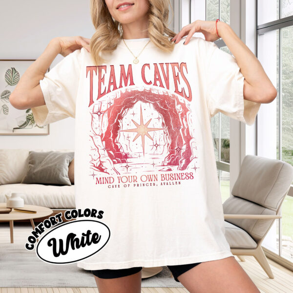 comfort colors team caves crescent city fan shirt house of flame and shadow avallen fae bryce quinlan sjm merch morfs