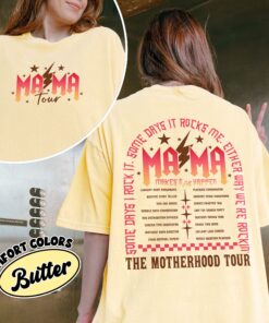 comfort colors the motherhood tour shirt some days i rock it mothers day funny tour gift aqsvf