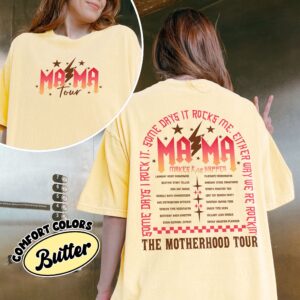 comfort colors the motherhood tour shirt some days i rock it mothers day funny tour gift aqsvf