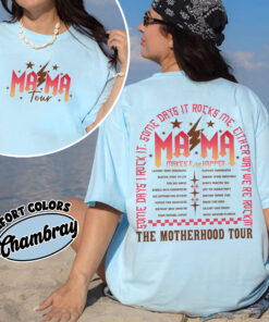 comfort colors the motherhood tour shirt some days i rock it mothers day funny tour gift nrcmo