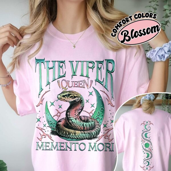 comfort colors the viper queen crescent city shirt bookish fan bryce quinlan memento mori gift o7y3p