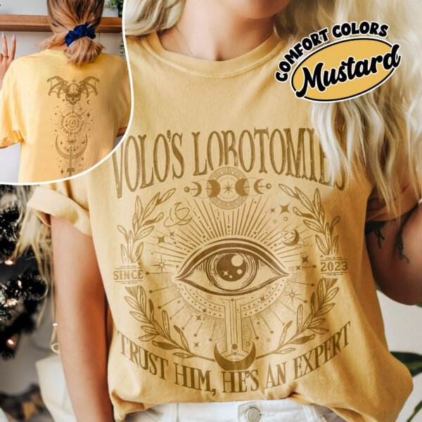 comfort colors volos lobotomies shirt dark humor astarion bg3 high elf gaming apparel mq0wh