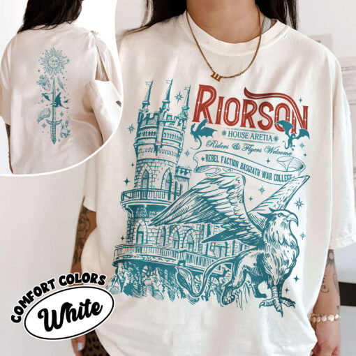 comfort colors xaden riorson shirt iron flame fan fourth wing dragon rider bookish gift oloit