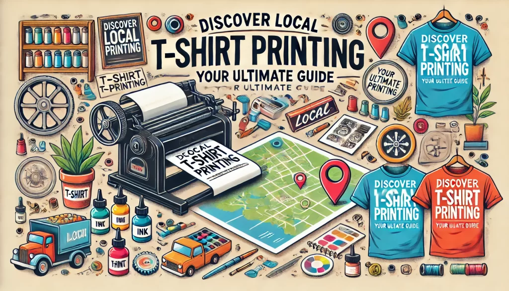 Discover Local T Shirt Printing Your Ultimate Guide