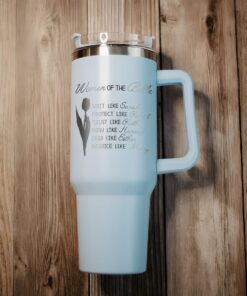 custom 40 oz engraved bible verse tumbler personalized christian gift unique christmas halloween present women of the bible cup yqigh