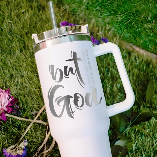 custom 40 oz engraved but god tumbler personalized christian design unique christmas halloween gift bible verse cup f7tai