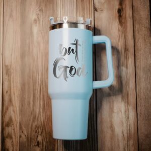 custom 40 oz engraved but god tumbler personalized christian design unique christmas halloween gift bible verse cup mrk0x