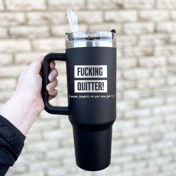 custom 40 oz engraved coworker tumbler personalized quitter design unique christmas halloween present funny leaving gift 8it39