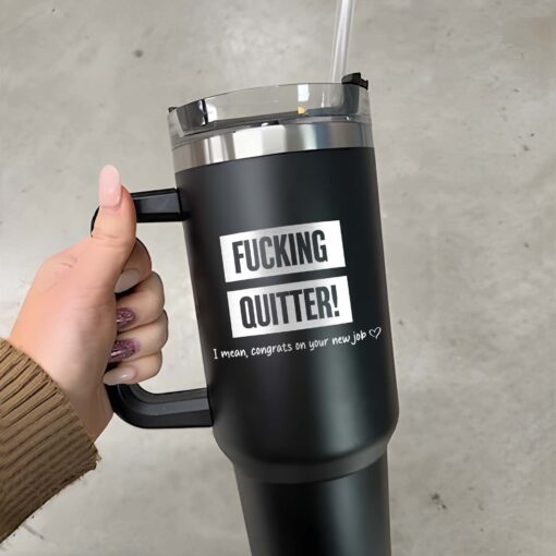 custom 40 oz engraved coworker tumbler personalized quitter design unique christmas halloween present funny leaving gift r2kjg