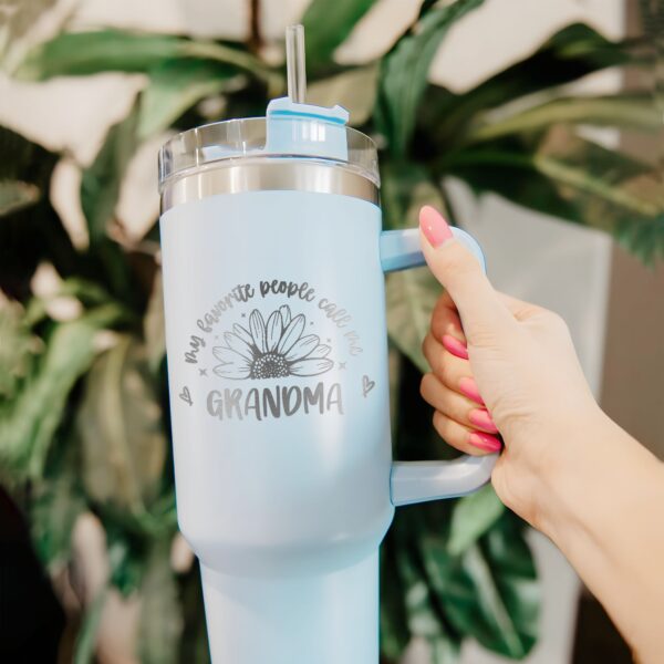 custom 40 oz engraved grandma tumbler personalized my favorite people design unique christmas halloween present grandmother gift tamlz