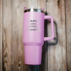 custom 40 oz engraved grandpa tumbler personalized birthday design unique christmas halloween present grandfather cup 1mofx