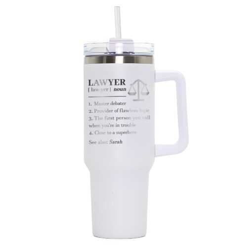 custom 40 oz engraved lawyer tumbler personalized attorney design unique christmas halloween present law school grad cup nqdmm