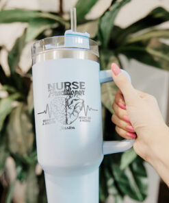 custom 40 oz engraved nurse practitioner tumbler personalized np fnp design unique christmas halloween present medical professional cup fjpxr