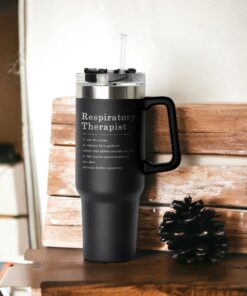 custom 40 oz engraved respiratory therapist tumbler personalized rrt rt gift unique christmas halloween present lung therapist cup txp8m