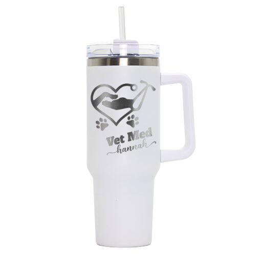 custom 40 oz engraved vet med tumbler personalized veterinarian gift unique christmas halloween present vet tech week cup mrsyn