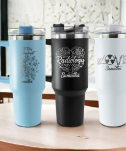 custom 40 oz engraved x ray tech tumbler personalized radiologist design unique christmas halloween present rt appreciation cup wxaod