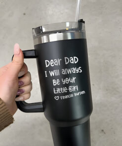 custom 40 oz funny dad tumbler laser engraved birthday design perfect christmas halloween gift fathers day cup emhp6